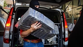 Operación policial contra el narcotráfico