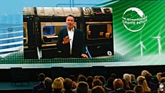 Gastgeber Arnold Schwarzenegger war lediglich online aus Toronto zugeschaltet