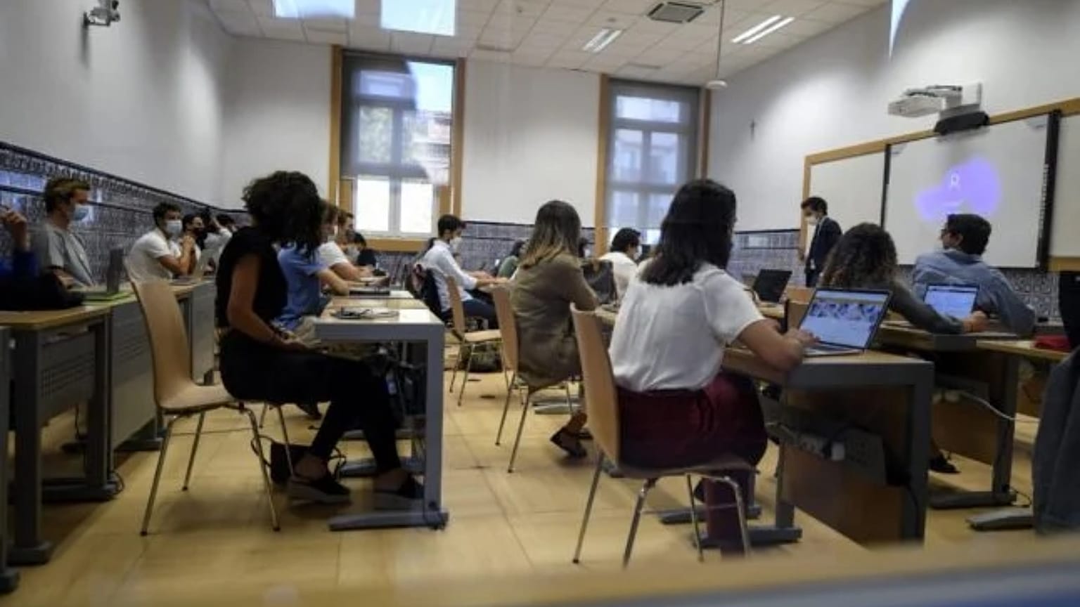 İspanya'da bir sınıf