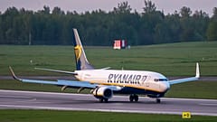 A Ryanair gépe