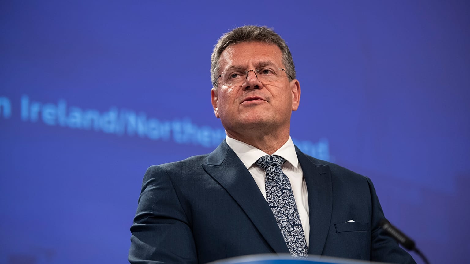 Maros Sefcovic, en Euronews: "La confianza con Reino Unido está dañada"