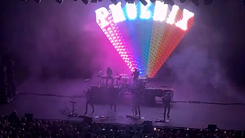 Le concert du groupe Phoenix à Lyon