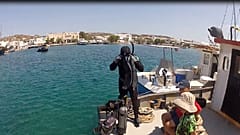 Από τη δράση της Dive In Action στη Μήλο