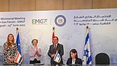 Υπογραφή του μνημονίου συναντίληψης για τη μεταφορά φυσικού αερίου