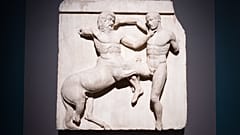 A section of the Parthenon Marbles