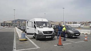 Inicio de la Operación Paso del Estrecho en el Puerto de Algeciras, en Cádiz