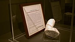 Ein Gipsabdruck des Penis ist nun im Museum zu sehen. 