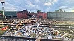 Un misil ruso hace estallar el tren de alimentos de la ONG World Central Kitchen en Ucrania