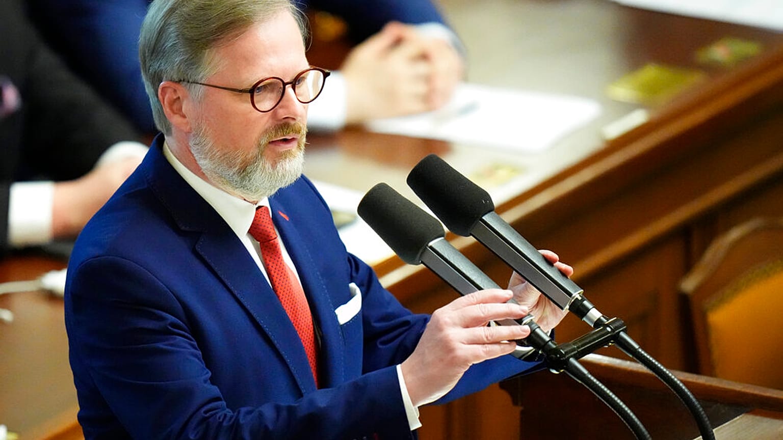 Ο Τσέχος πρωθυπουργός Πιετρ Φιάλα