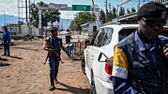 Posto fronteiriço de Goma, República Democrática do Congo