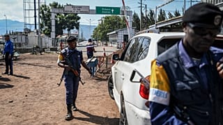 Posto fronteiriço de Goma, República Democrática do Congo