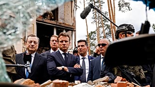Mario Draghi, Emmanuel Macron, Olaf Scholz