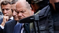 İtalya Başbakanı Draghi, Fransa Cumhurbaşkanı Macron ve Almanya Başbakanı Scholz