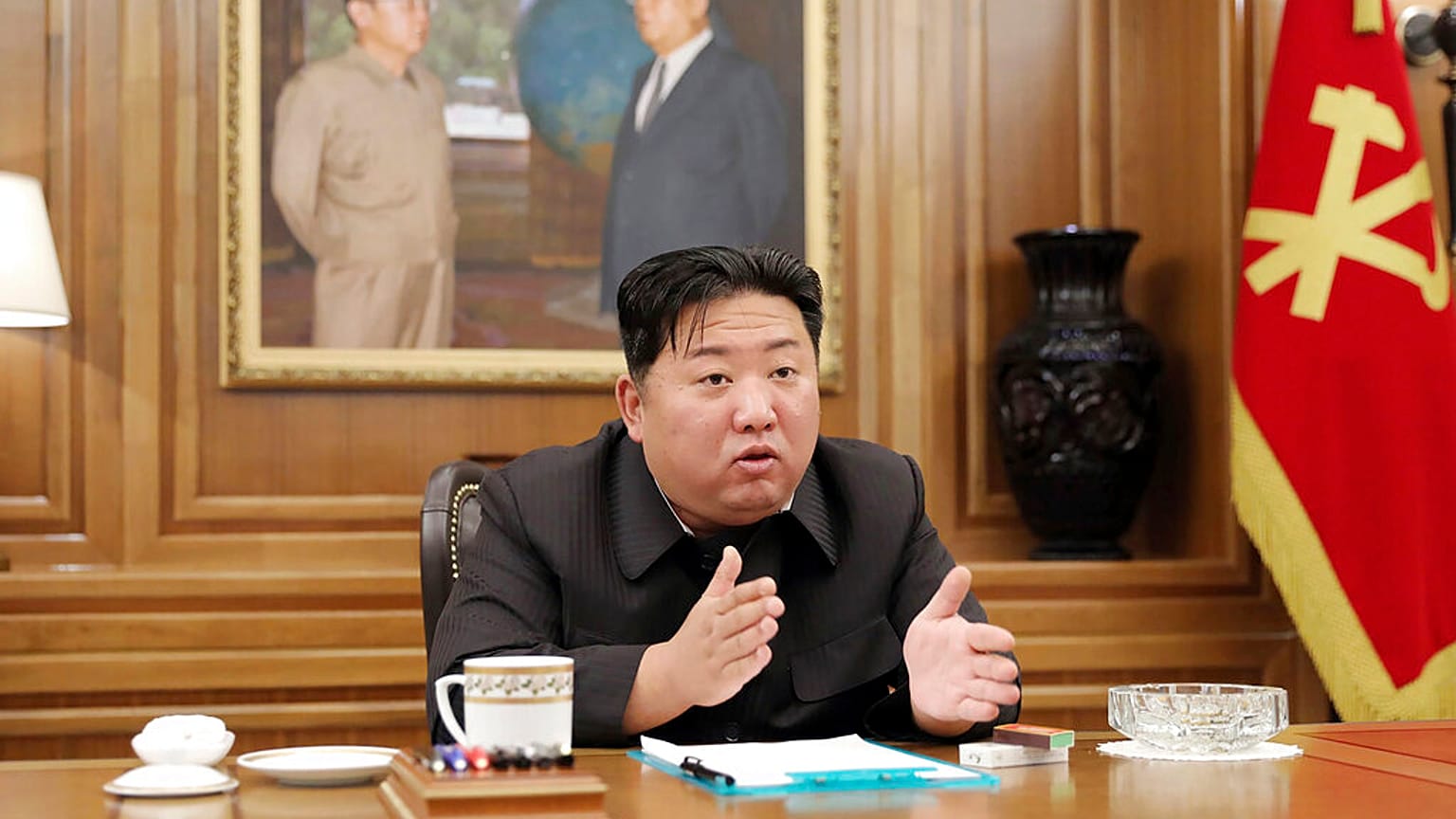 Der nordkoreanische Diktator im Juni 2022 
