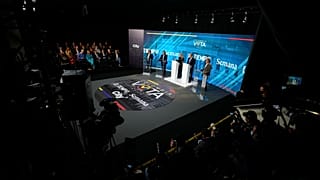 Debate presidencial realizado en el edificio del periódico El Tiempo con los candidatos de la primera vuelta, el 23 de mayo de 2022. Bogotá, Colombia.