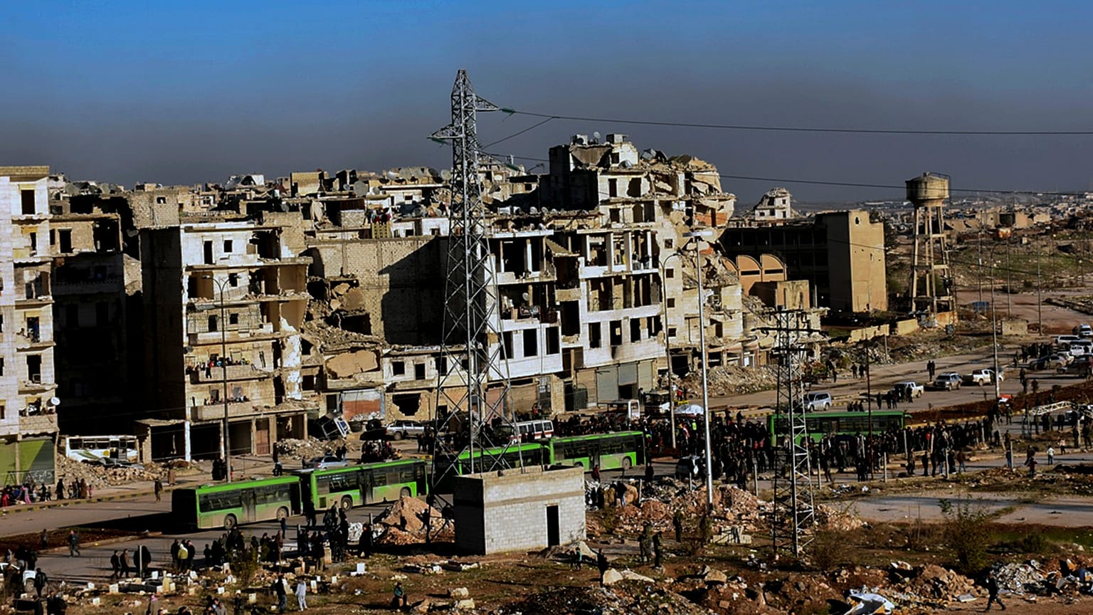 The military operation too place in the northern Syrian region of Aleppo.