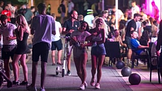 Turisták Mallorcán
