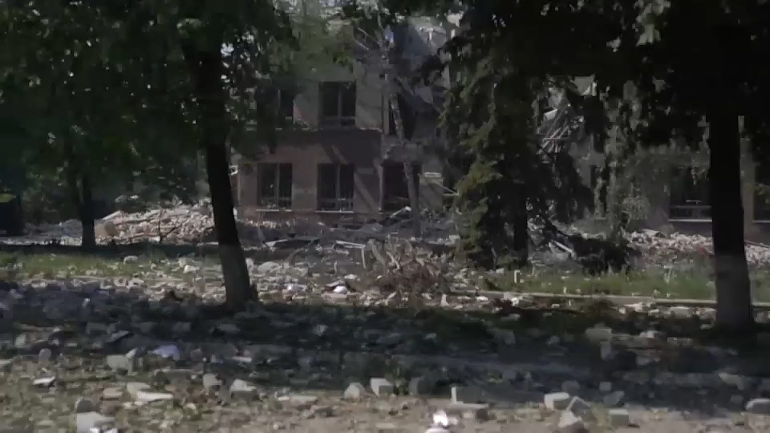 Destrucción de Lisichansk