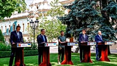 Pressegespräch in Kiew