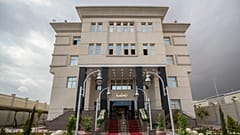 مبنى المحكمة شرق العاصمة المصرية القاهرة