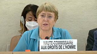 MIchelle Bachelet. (Ginevra, 16.5.2022)