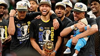Golden State Worriors celebram a vitória