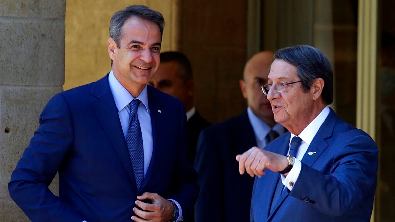 Κυριάκος Μητσοτάκης και Νίκος Αναστασιάδης