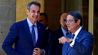 Κυριάκος Μητσοτάκης και Νίκος Αναστασιάδης