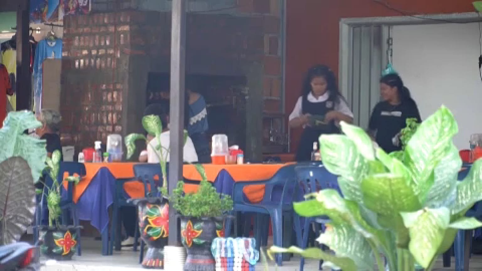 Restaurant in Leticia, Columbien 