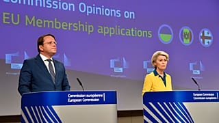 Пресс-конференция в штаб-квартире Еврокомиссии в Брюсселе