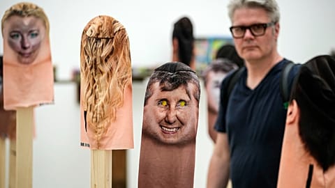 Regime critical artwork from Cuba