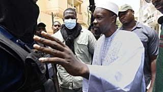 L'opposant Ousmane Sonko à Dakar, le 17/06/2022