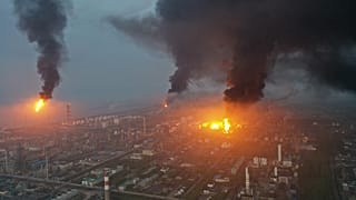 Incendio en Shanghái