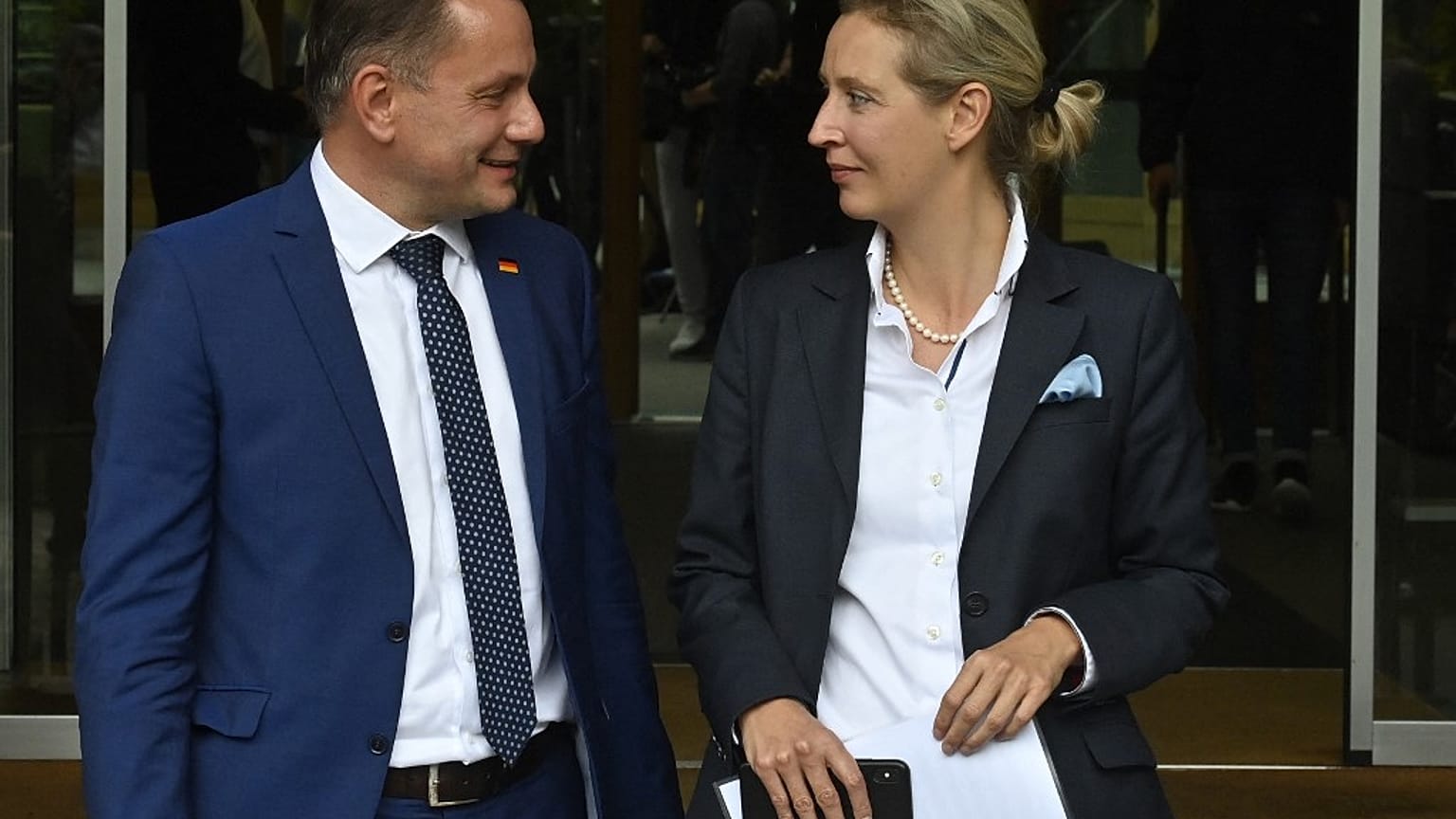 Tino Chrupalla und Alice Weidel werden zukünftig die AfD führen