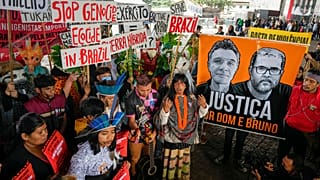 Giustizia per Dom e Bruno. (San Paolo del Brasile, 18.6.2022)