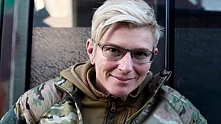 Foto de la paramédica ucraniana Yulia Payevska, alias "Taira"