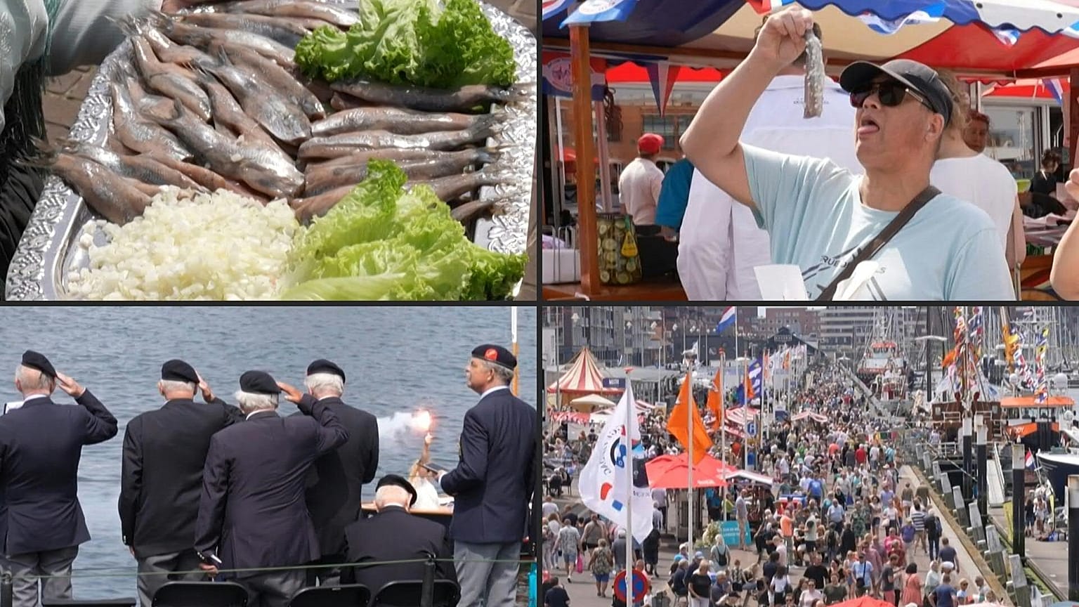 Праздник селёдки в Схевенингенне.
