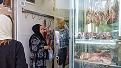مغازه قصابی در تهران