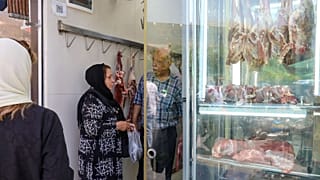 مغازه قصابی در تهران