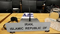 جایگاه نماینده ایران در نشست آژانس بین‌المللی انرژی اتمی 