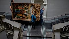 Arte ucraniana a salvo na Dinamarca