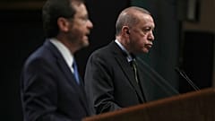 Cumuhurbaşkanı Erdoğan 9 Mart'ta İsrail Cumhurbaşkanı Herzog'u Ankara'da ağırlamıştı