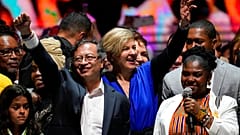 Gustavo Petro hat die Präsidentschaftswahlen in Kolumbien knapp gewonnen, Bogotá, 19.06.2022
