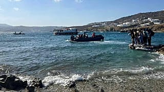 Επιχείρηση διάσωσης προσφύγων και μεταναστών στη Μύκονο