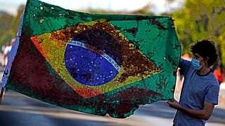Solidaritätskundgebung für den ermordeten Journalisten Dom Phillips, der über illegale Machenschaften im Amazonas recherchierte.