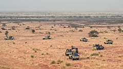 Archives : véhicules appartenant à des djihadistes, dans la région de Menaka (Mali), le 04/02/2018
