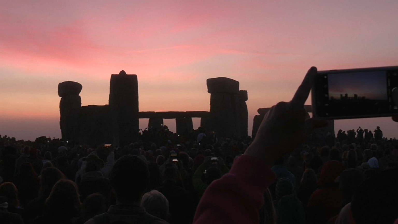 Sommersonnenwende in Stonehenge