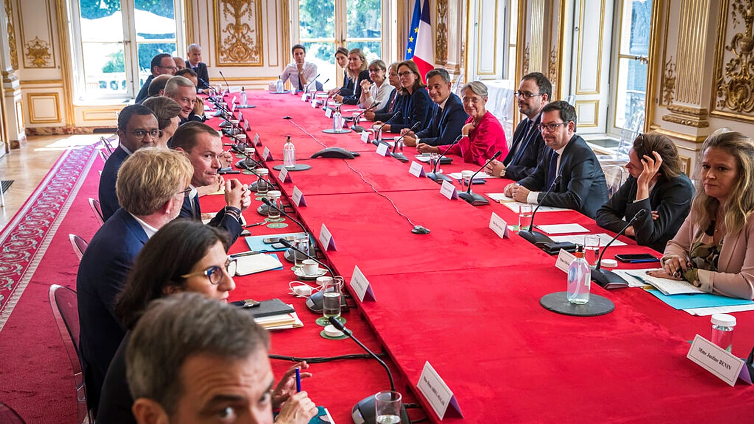 Conseil des ministres à Paris (21/06/22)
