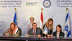 The EU has signed a non-binding memorandum with Israel and Egypt to boost LNG supplies.