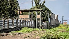 Goma, fronteira da República Democrática do Congo com o Ruanda